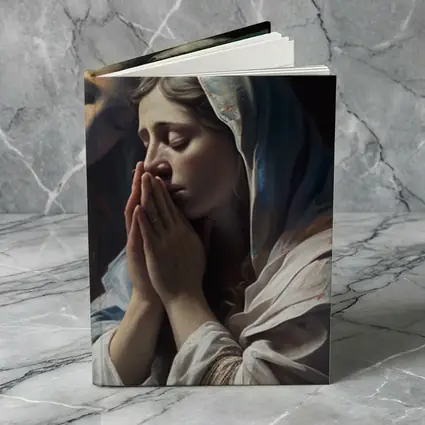 Praying Woman Classical Religious Painting Art