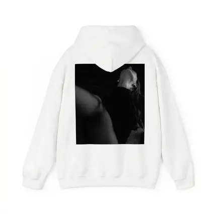 Black and White Woman Figure Dark Interior