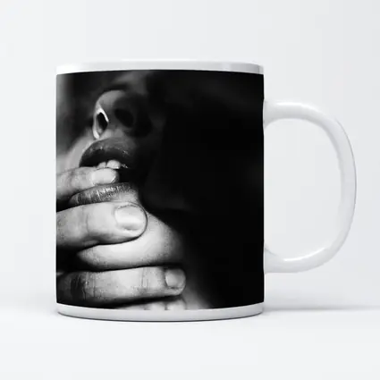 Black and White Intimate Hands Close Up