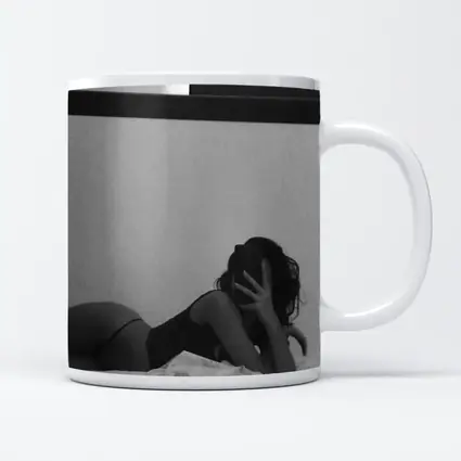 Black and White Woman Lingerie Bedroom Art