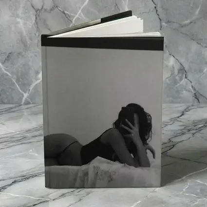 Black and White Woman Lingerie Bedroom Art