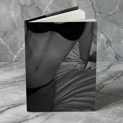 Black And White Woman Lingerie Bed Scene
