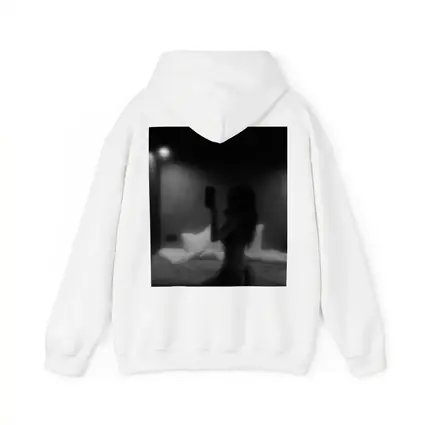 Woman Silhouette Black White Bedroom Night