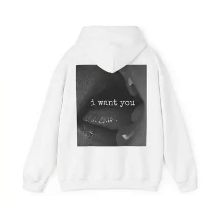 I Want You Black White Lips Kiss