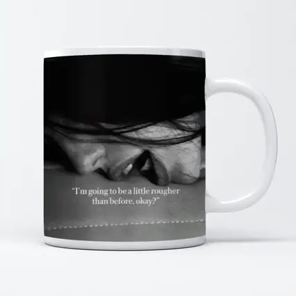 Intimate Black and White Romantic Couple Close