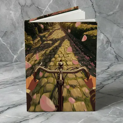 Anime Bicycle Ride Cherry Blossom Path
