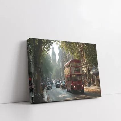Red Double Decker Bus London Big Ben