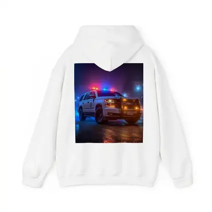 Chevrolet Tahoe Police SUV Night City Streets