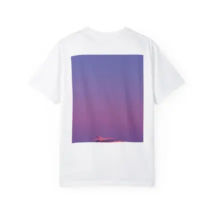 White Yacht Sailing Purple Sunset Ocean