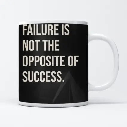 Failure Is Not The Opposite Of Success