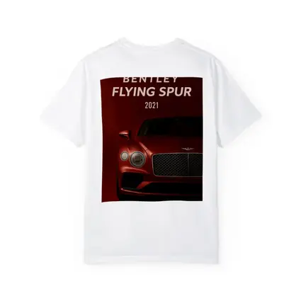 Bentley Flying Spur Dark Red Background