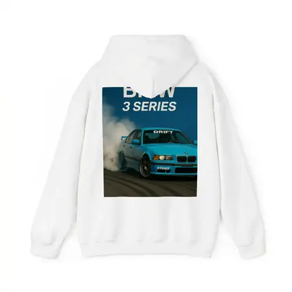 BMW 3 Series Drifting Blue Smoke Scene