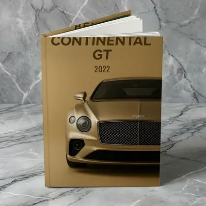 Bentley Continental GT Gold Beige Background