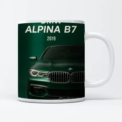 BMW Alpina B7 Green Front View