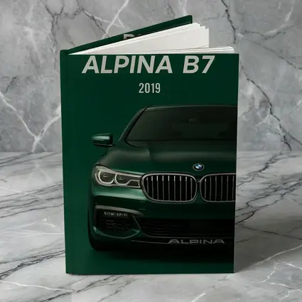 BMW Alpina B7 Green Front View
