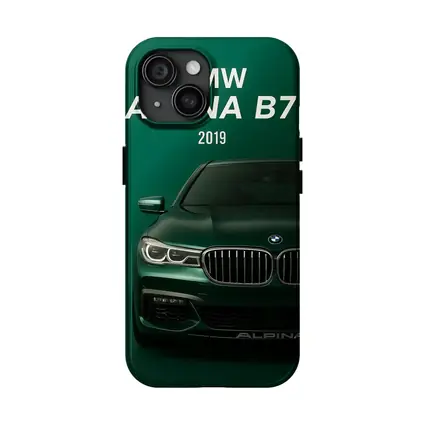 BMW Alpina B7 Green Front View