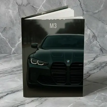 BMW M3 Dark Green Front View Street