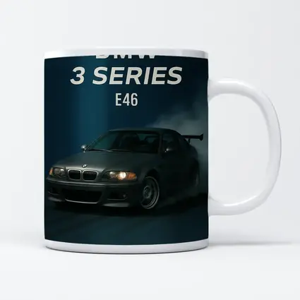 BMW 3 Series E46 Dark Smoky Background