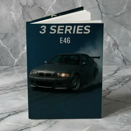 BMW 3 Series E46 Dark Smoky Background