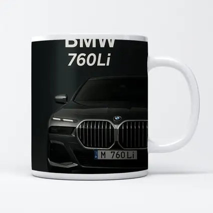 BMW 760Li Dark Studio Front View