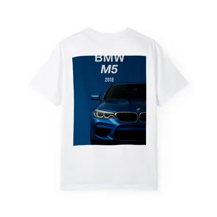 BMW M5 2018 Blue Front View