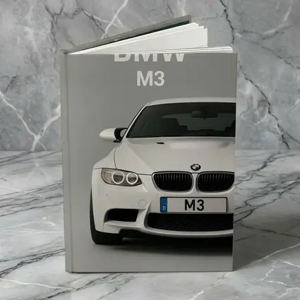 BMW M3 White Car Front View