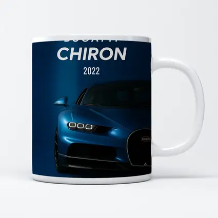 Bugatti Chiron Blue Supercar Dark Background