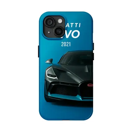Bugatti Divo Front View Blue Background