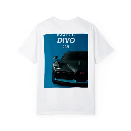 Bugatti Divo Front View Blue Background