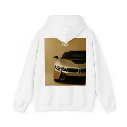 BMW i8 Gold Minimal Background Art