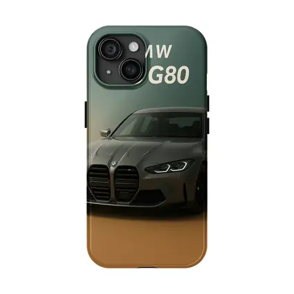 BMW M3 G80 Dark Gray Gradient Background