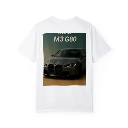 BMW M3 G80 Dark Gray Gradient Background
