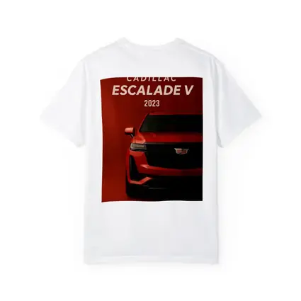 Cadillac Escalade V Red Studio Shot