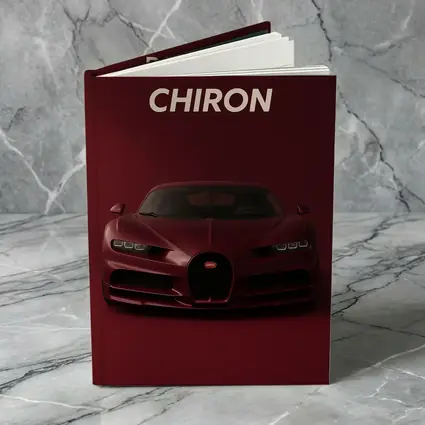 Bugatti Chiron Deep Red Dark Background
