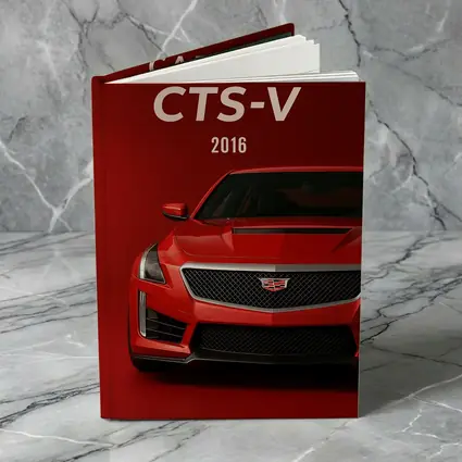 Cadillac CTS Red Bold Front View