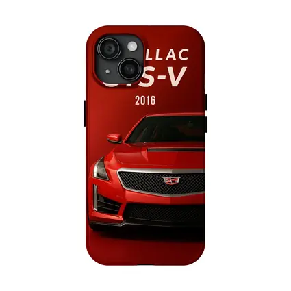 Cadillac CTS Red Bold Front View