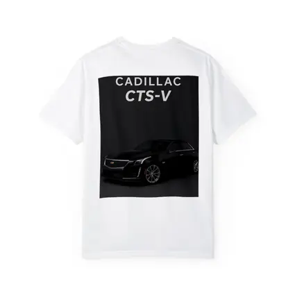 Cadillac CTS V Black on Dark Background