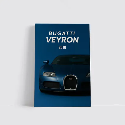 Bugatti Veyron 2010 Deep Blue Front
