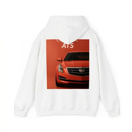Cadillac ATS Red Car Front View