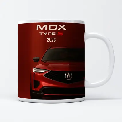 2023 Acura MDX Type S Red Background
