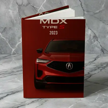 2023 Acura MDX Type S Red Background
