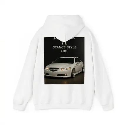 Acura TL Stance Style White Studio