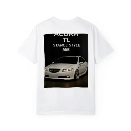 Acura TL Stance Style White Studio