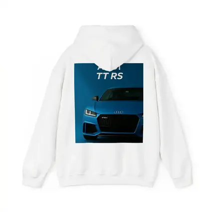 Audi TT RS Blue Studio Front View