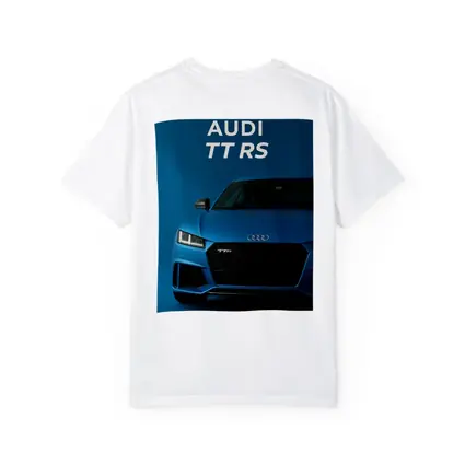 Audi TT RS Blue Studio Front View