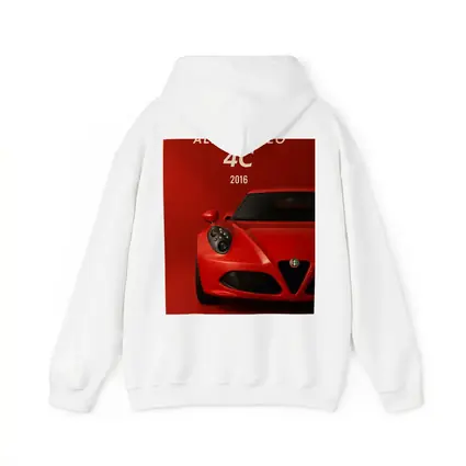 Alfa Romeo 4C Red Studio Art Print
