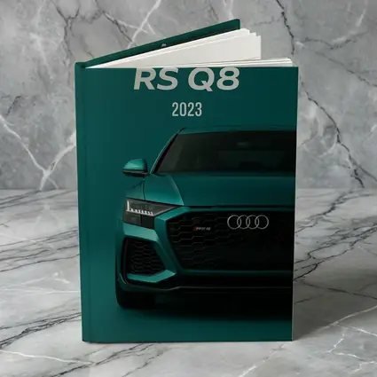 Audi RS Q8 2023 Teal Green Front