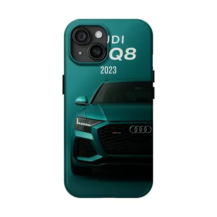 Audi RS Q8 2023 Teal Green Front