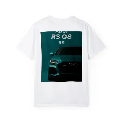 Audi RS Q8 2023 Teal Green Front
