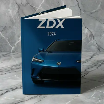 2024 Acura ZDX Blue Front View